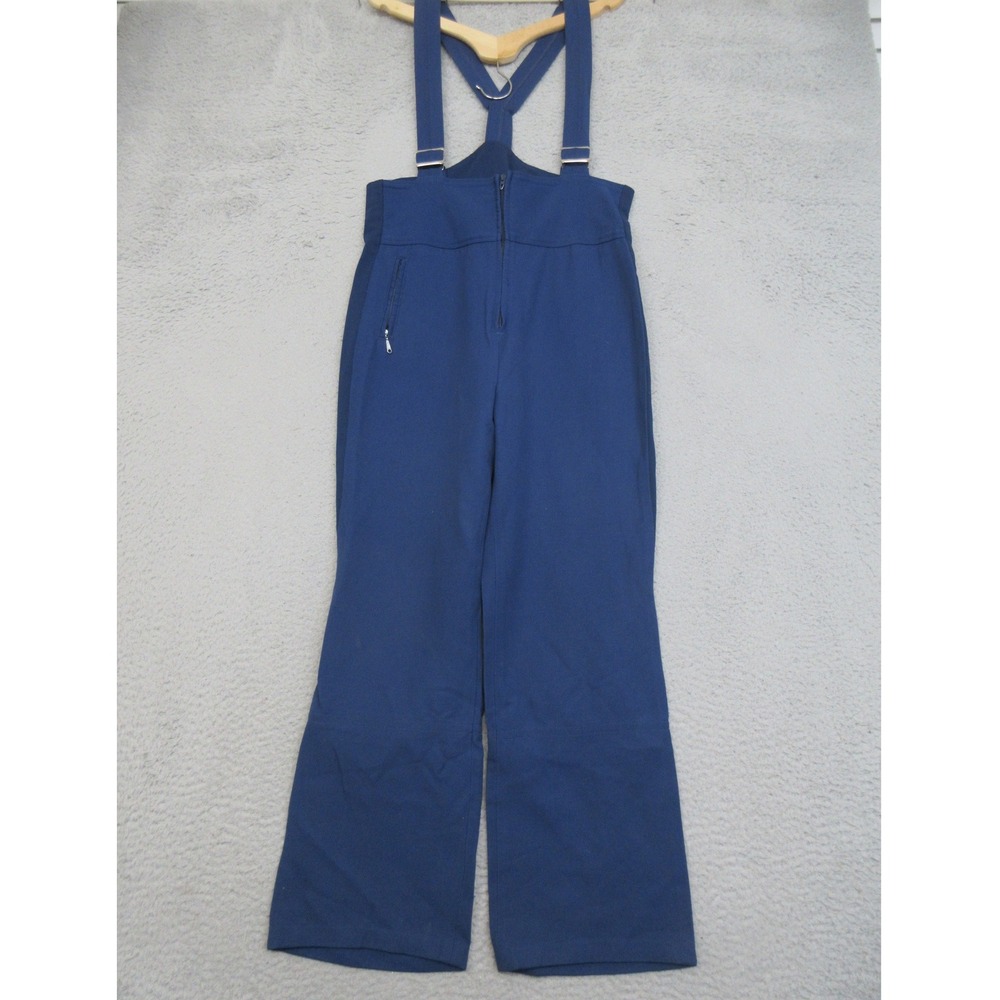 Vintage White Stag Ski Bibs Womens MP Blue Retro Gorpcore Alpine Après-Ski